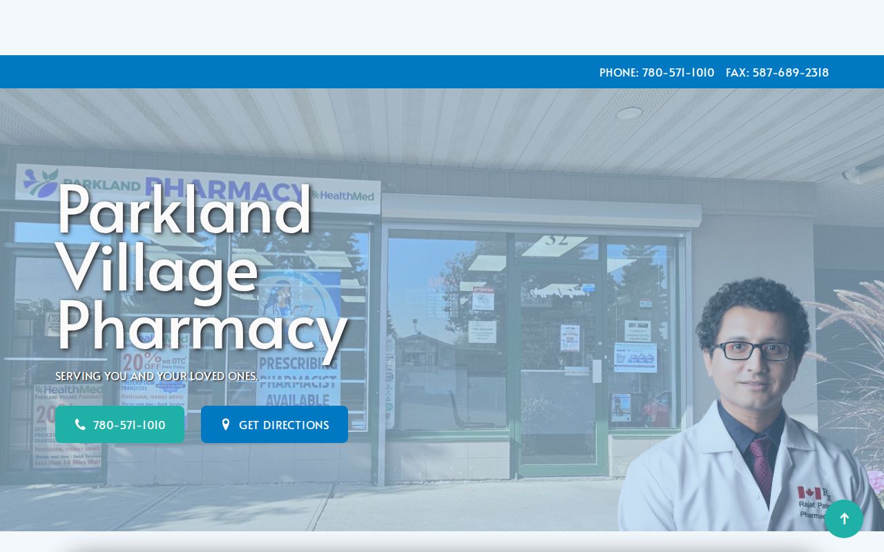 Parkland Village Pharmacy in Spruce Grove, Alberta